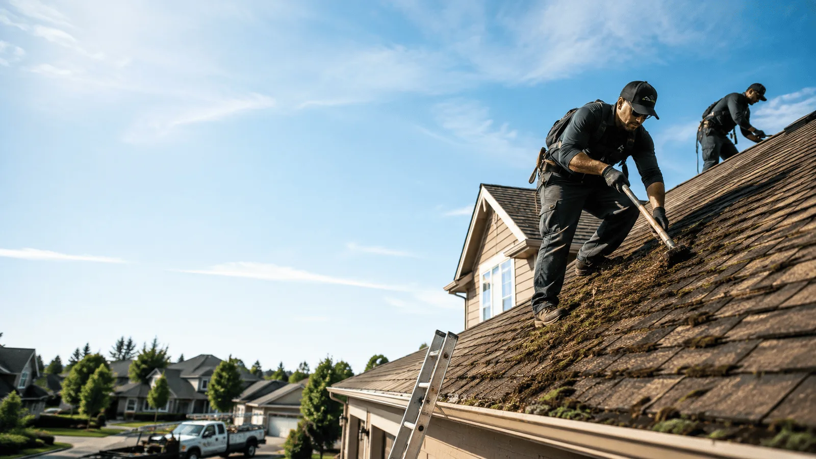 Roof Moss Removal in Dunn, NC near me